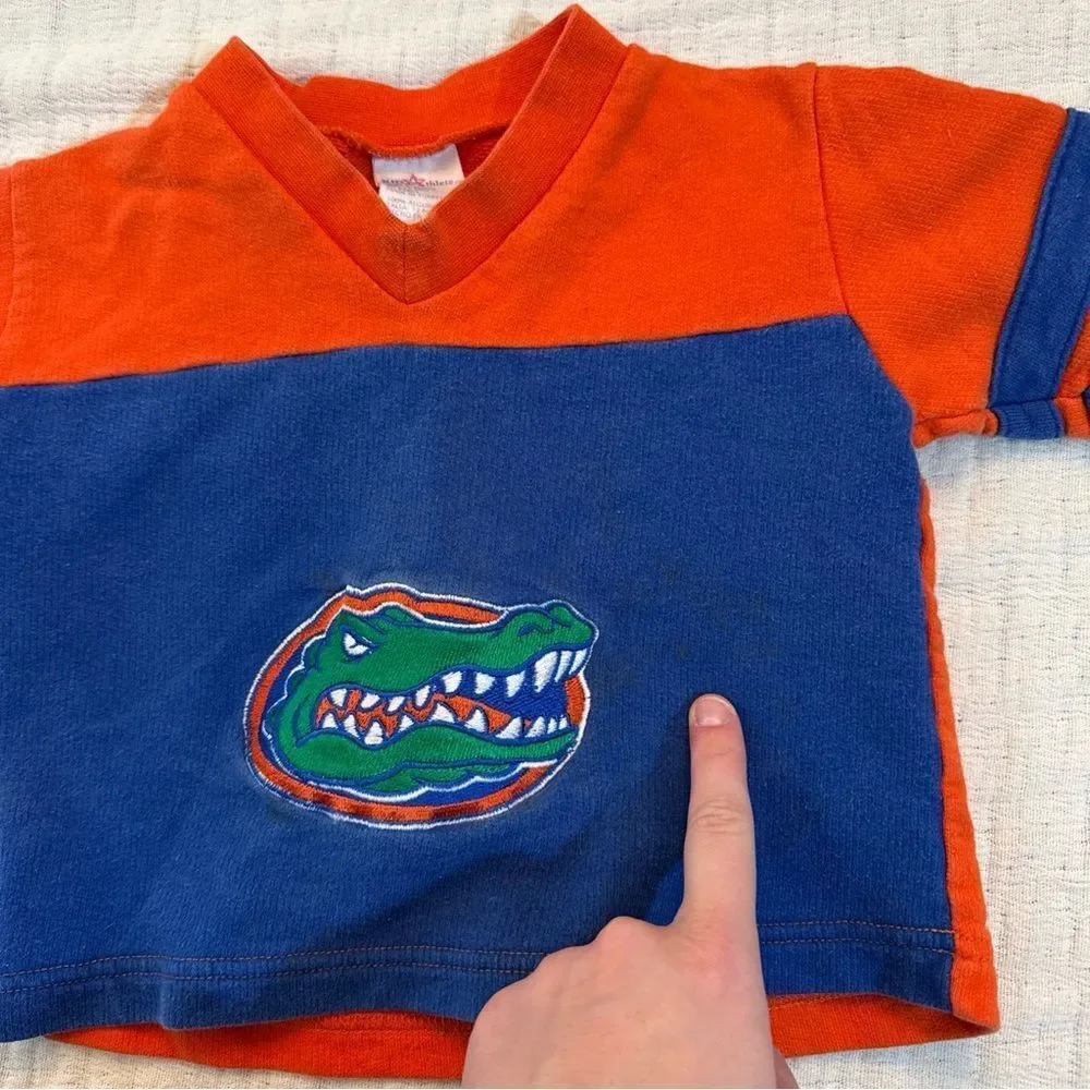 VINTAGE Long Sleeve Florida Gators Two Piece Sweat Set 24 Months